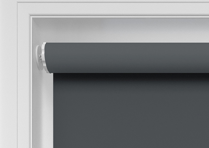 Trinity (FR Blackout), Deep Grey - Twist&Fit Roller Blind - Image 10